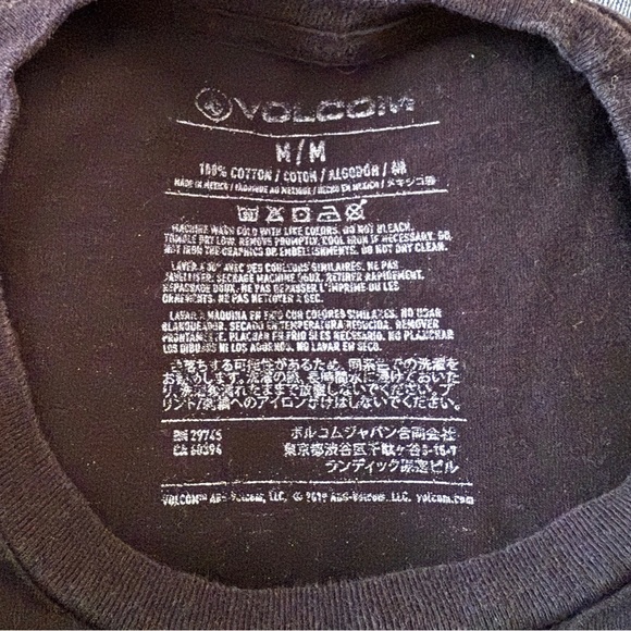 VOLCOM Stone “Paradise” Skate Tee Shirt Men M Medium - Picture 5 of 5